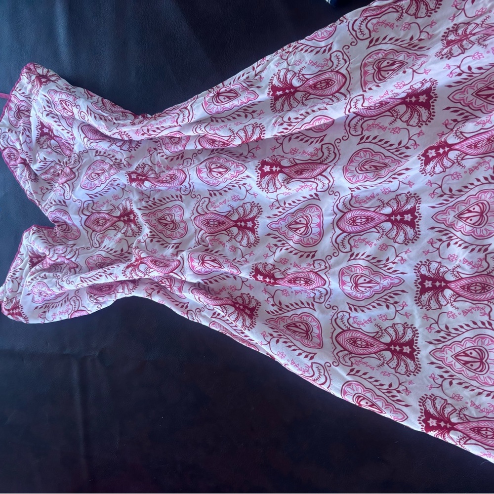 Pink and White vintage dress
